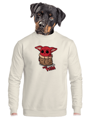 unisex mikina bez kapuce