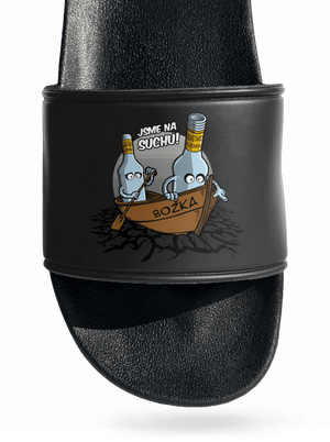 Na suchu pantofle Black