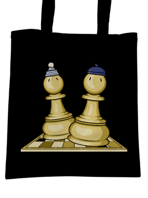 Šach a Mat taška Black