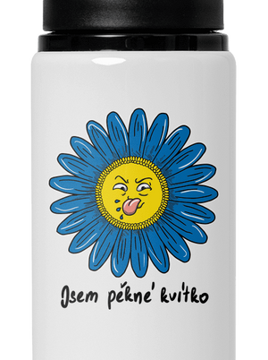 Kvítko lahev na vodu White