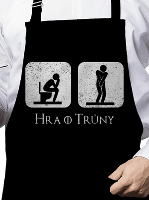 Hra o trůny zástěra Black