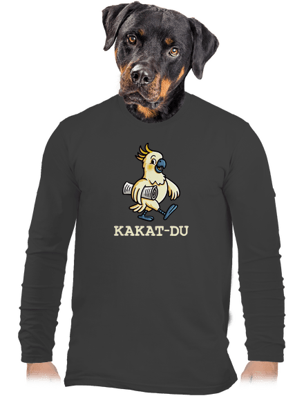 Kakat-du pánské dlouhý rukáv Dark Grey