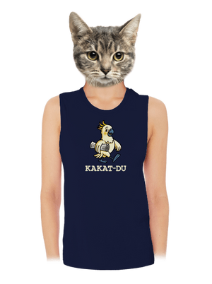 Kakat-du dámské tílko volné Navy