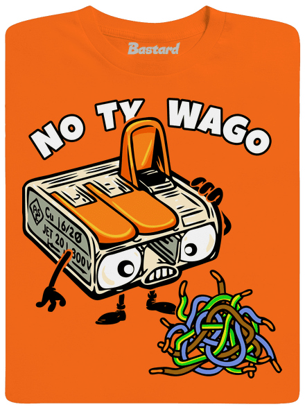 Wago svorka pánské tričko Orange