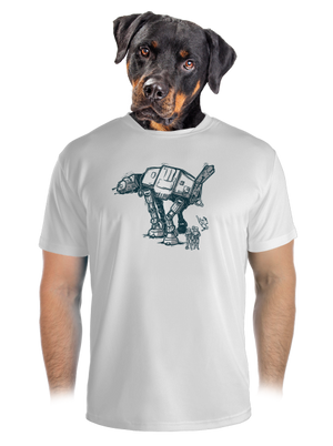AT-AT pánské sportovní tričko White