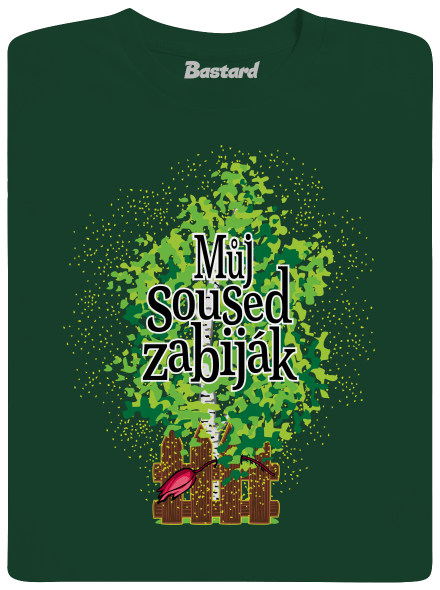 Můj soused zabiják dětské tričko Bottle Green