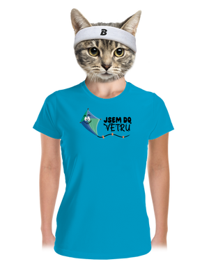 Do větru dámské sportovní tričko Blue Atol