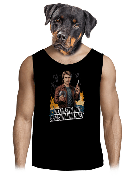 B19: MacGyver pánské tílko Black