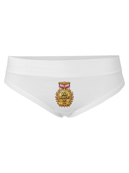 Řád babičky dámské kalhotky White