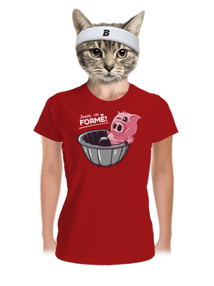 Ve formě dámské sportovní tričko Red Mal