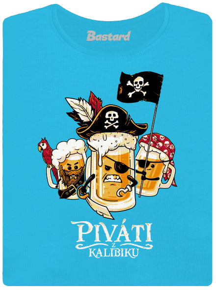 Piváti z Kalibiku dámské tričko Blue Atol