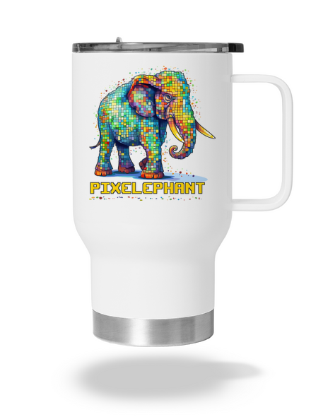 Pixelephant termohrnek White