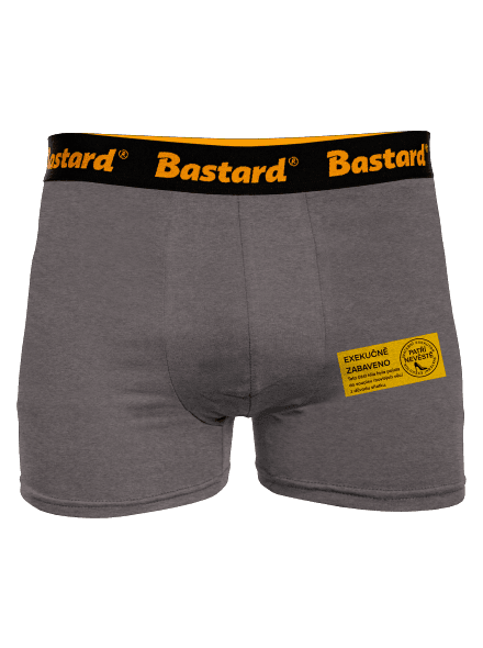 Exekuce boxerky Gray Melange