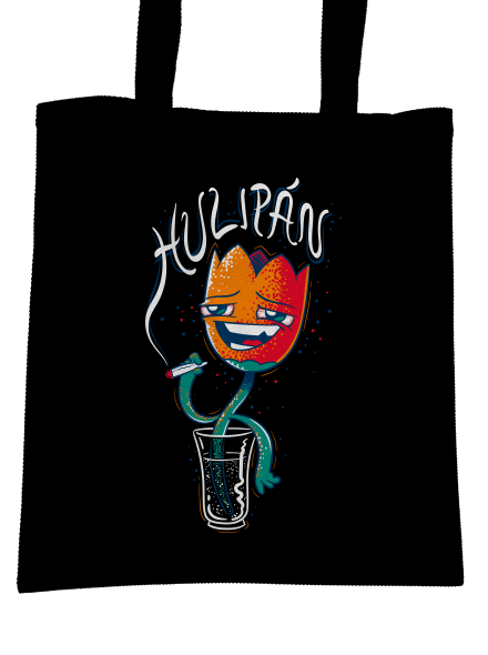 Hulipán taška Black