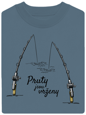 Pruty jsou vrženy unisex mikina bez kapuce Nordic Blue