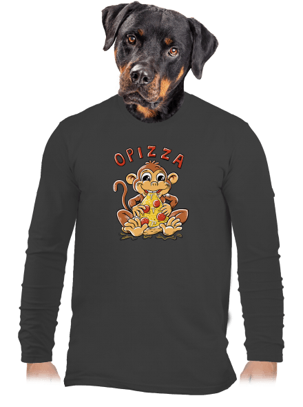Opizza pánské dlouhý rukáv Dark Grey
