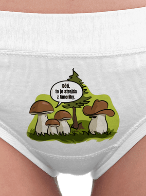 Strejda z Ameriky dámské kalhotky White