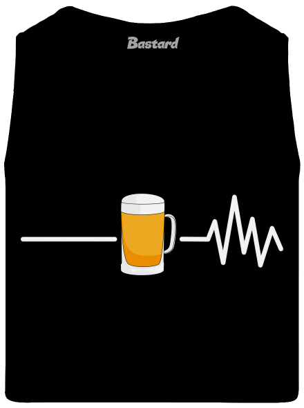 Beer help pánské tílko Black