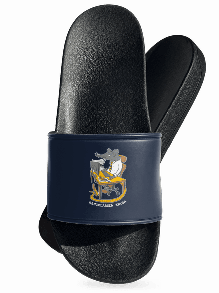 Kancelářská krysa pantofle Navy