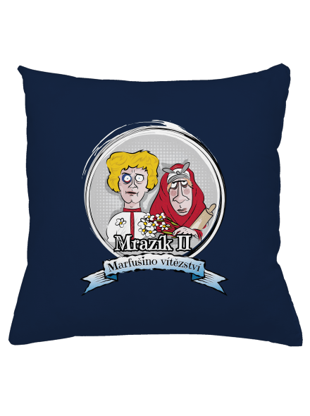 Mrazík 2 polštář Dark Navy