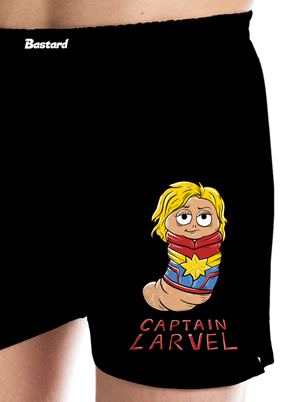 Captain Larvel pánské trenky Black