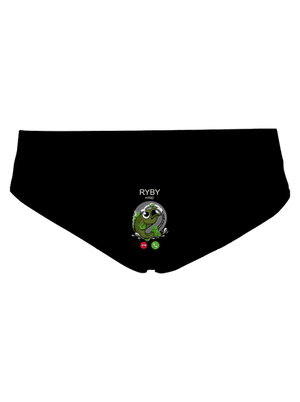 Ryby volají dámské kalhotky Black