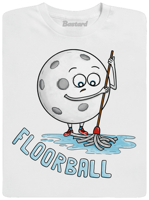 Floorball dětské tričko White