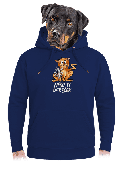 Nesu ti dáreček  unisex mikina premium Navy