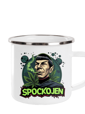 Spockojen plecháček White