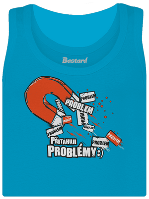 Magnet na problémy dámské tílko klasické Blue Atol