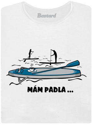 Mám padla dámské tričko premium White