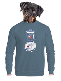 unisex mikina bez kapuce