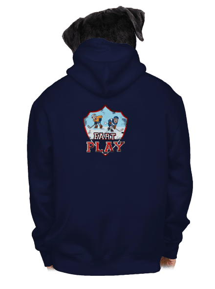 Fart Play pánská mikina na zip Navy