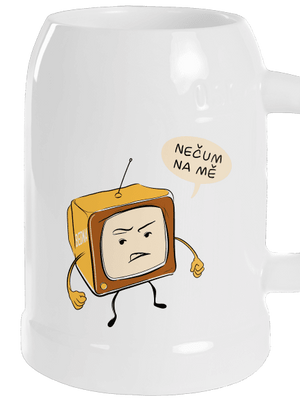 Nečum na mě půllitr White