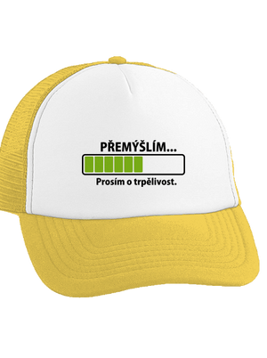 Přemýšlím kšiltovka truckerka Sunflower cap