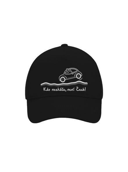 Kdo neskáče kšiltovka baseballka Black