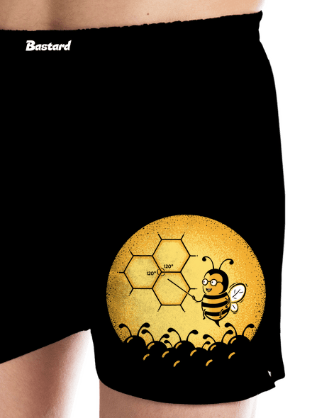 Včelí univerzita pánské trenky Black