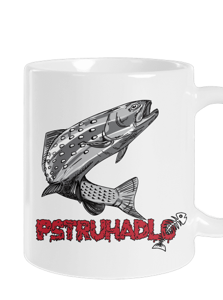 Pstruhadlo klasický hrnek White