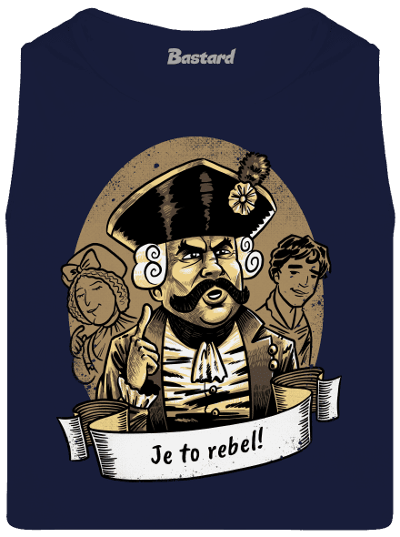 B14: S čerty nejsou žerty pánské tílko French Navy