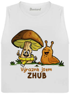 Jsem zhub dámské tílko volné White