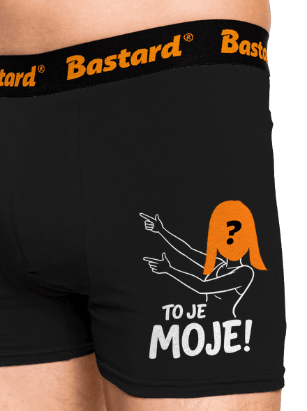 To je moje s ženou boxerky Black