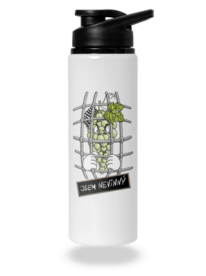 Nevinný Hrozen lahev na vodu White