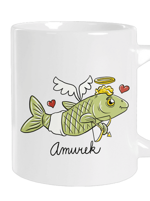 Amurek velký hrnek White