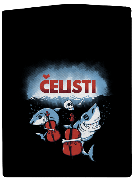 Čelisti dámská mikina na zip Black