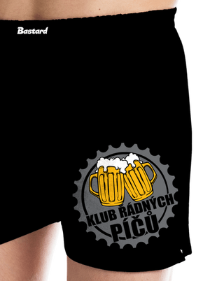 Klub řádných píčů pánské trenky Black