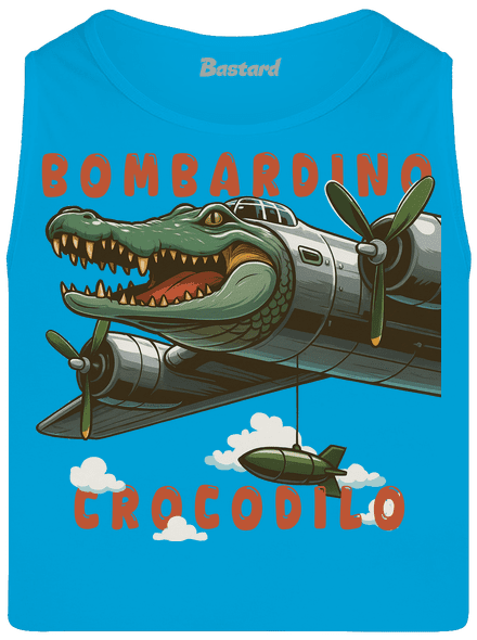 Bombardino Crocodilo – Italian Brainrot pánské tílko Atoll