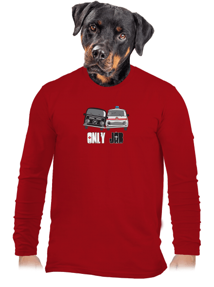 Konkurence pánské dlouhý rukáv Red