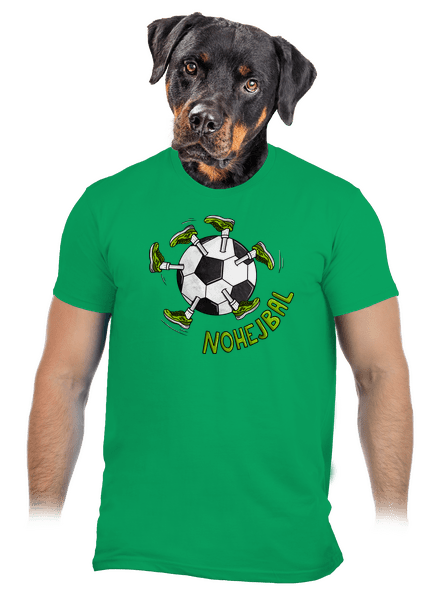 Nohejbal pánské tričko Kelly Green