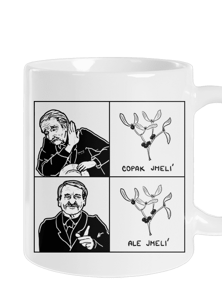 Cimrman: Copak jmelí klasický hrnek White
