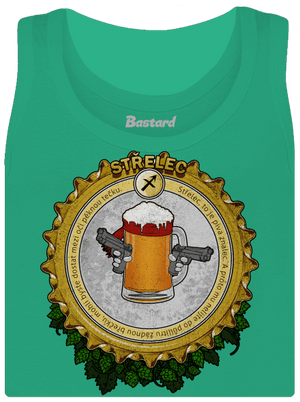 Pivní horoskop: Střelec dámské tílko klasické Mint Mal